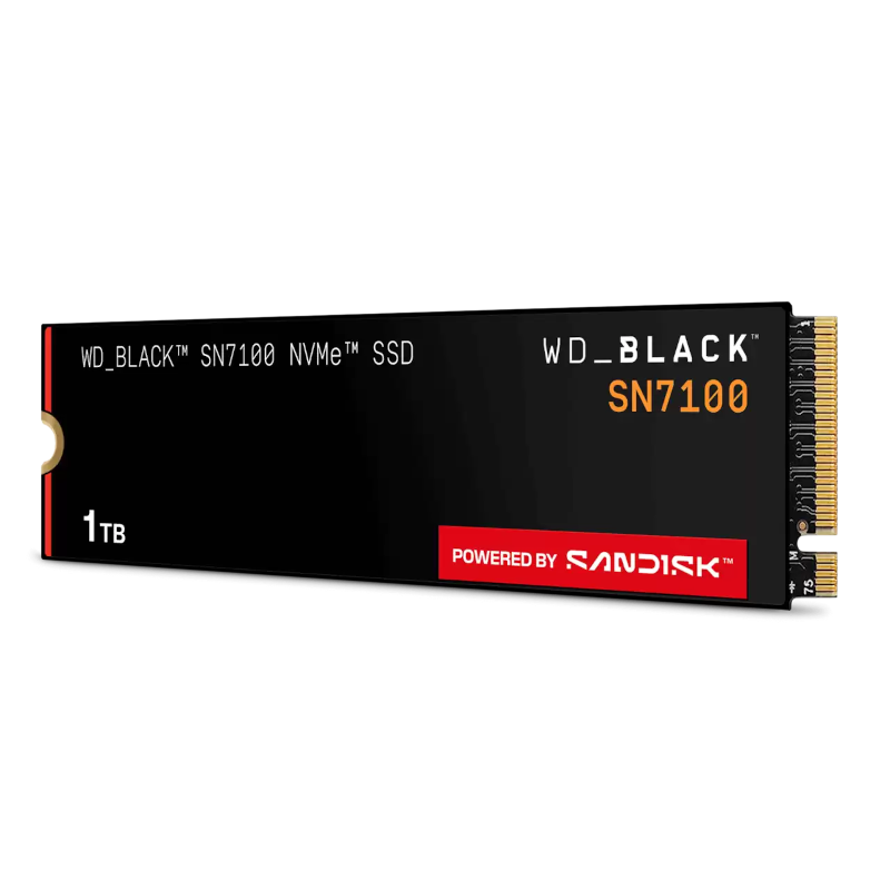 Накопичувач SSD WD M.2 1TB Black SN7100 (WDS100T4X0E)